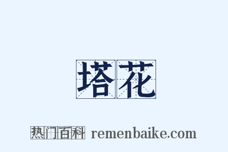塔花是什么意思的图片